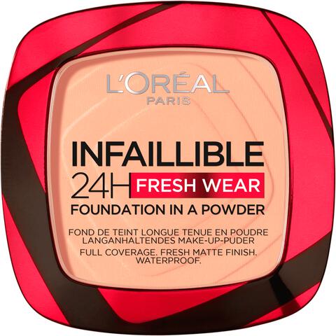 L'Oréal Paris Infaillible 24H Fresh Wear Foundation in a Powder 245 Golden Honey