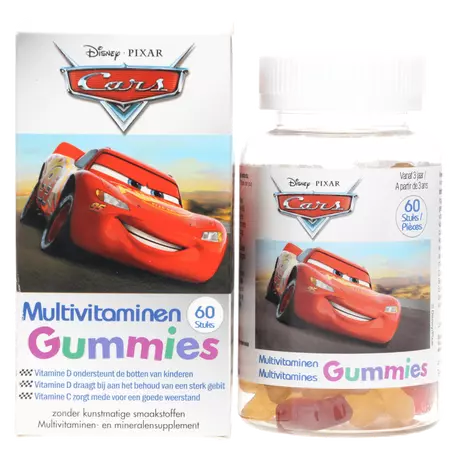 Disney Cars Multivitaminen Gummies 60 stuks