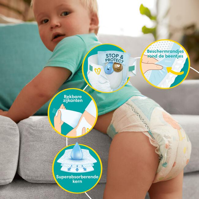Pampers Baby Dry Luiers Maat 3 6-10 KG 24 stuks