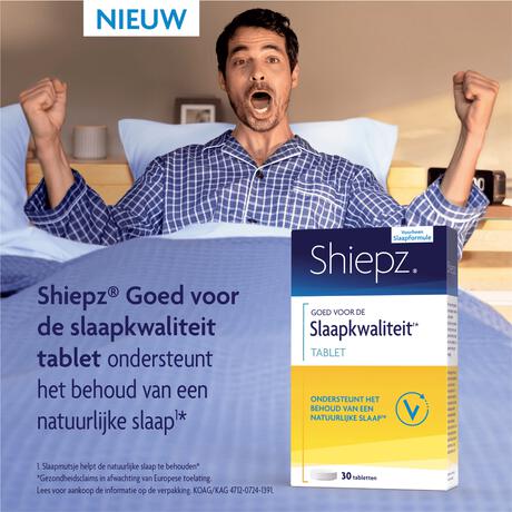 Shiepz Slaapformule 30 tabletten