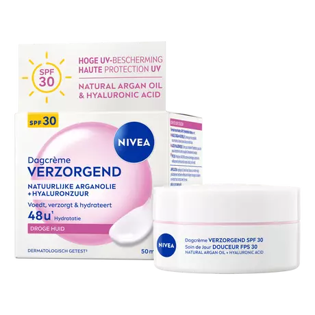 NIVEA Essentials 24u Voedende Dagcrème SPF 30 Droge Huid 50 ML
