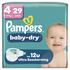 Pampers Baby Dry Luiers Maat 4 9-14 kg 29 stuks