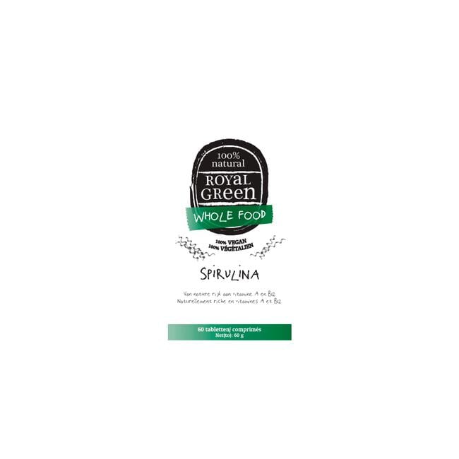 Royal Green  Spirulina Tabletten 60 stuks