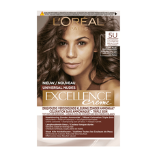 L'Oréal Paris Excellence Universal Nudes Permanente Haarverf 5U Lichtbruin