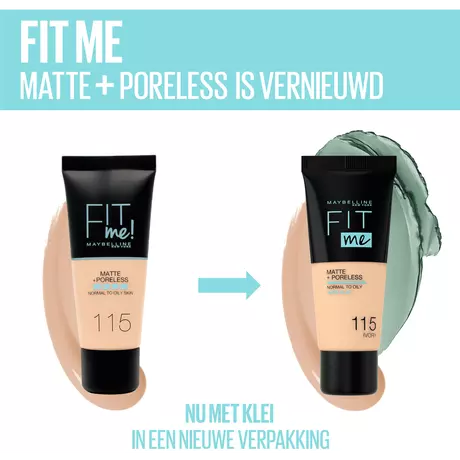 Maybelline New York Fit Me Matte + Poreless Foundation 362 Deep Golden