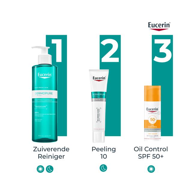 Eucerin DERMOPURE CLINICAL Peeling 10 Nachtverzorging Gevoelige Huid 40 ML