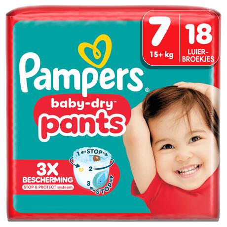 Pampers Baby Dry Pants Luierbroekjes Maat 7 15+ KG 18 Stuks