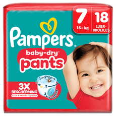 Pampers Baby Dry Pants Luierbroekjes Maat 7 17+ KG 18 stuks