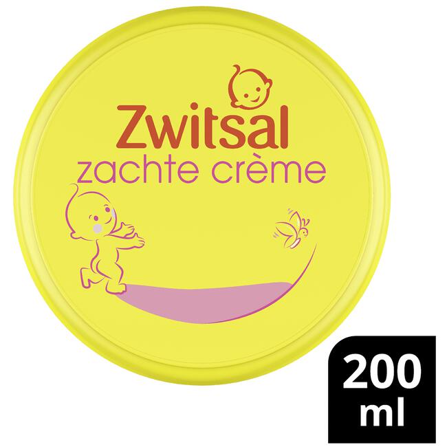 Zwitsal Baby Zachte Crème Huidverzorging 200 ML
