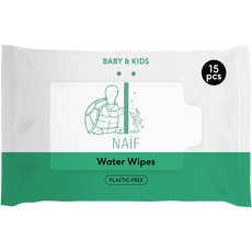 NAIF Water Wipes 15 stuks