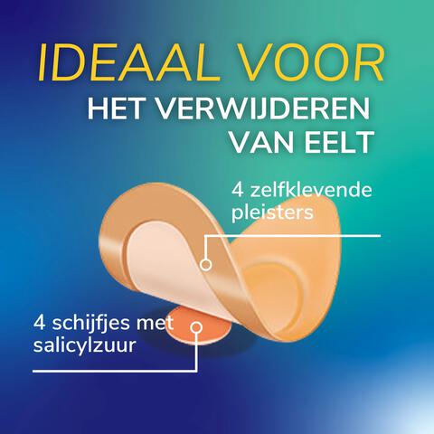 Dr.Scholl's Eelt Verwijderpleisters 4 stuks