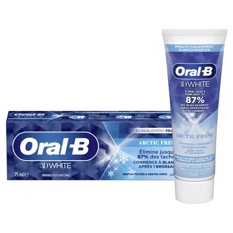 Oral-B 3D White Arctic Fresh Tandpasta 75 ML