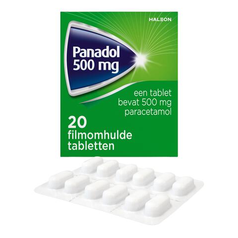 Panadol Paracetamol 500 MG Gladde Tabletten 24 stuks