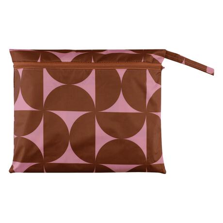 ETOS 3 in 1 regenponcho roze bruin