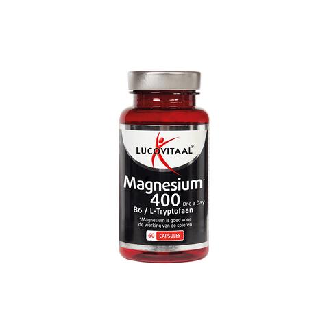 Lucovitaal Magnesium 400 Vitamine B6 & L-Tryptofaan Capsules