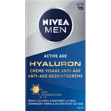 NIVEA MEN Active Age Vochtinbrengende Dagcrème SPF 15 Oudere Huid 50 ML