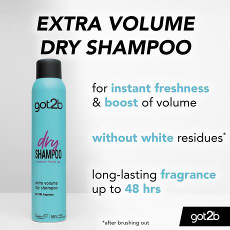 Schwarzkopf Got2b Fresh & Fabulous Dry Shampoo 200 ML