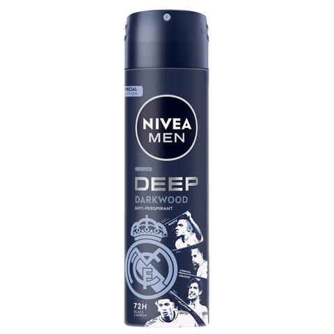 NIVEA MEN Deep Deodorant Spray Real Madrid 150 ML