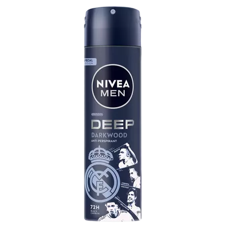 NIVEA MEN Deep Deodorant Spray Real Madrid 150 ML