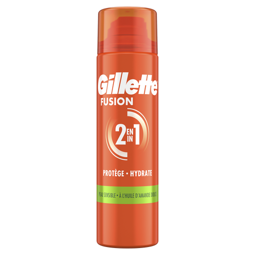 Gillette Fusion Scheergel Gevoelige Huid 200 ML