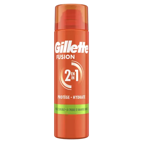 Gillette Fusion Scheergel Gevoelige Huid 200 ML