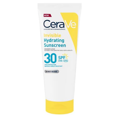 CeraVe Onzichtbare Hydraterende Zonnebrandcrème SPF30 75 ML