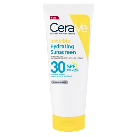 CeraVe Onzichtbare Hydraterende Zonnebrandcrème SPF30 75 ML