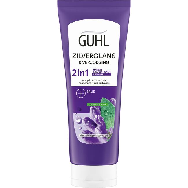 Guhl Zilverglans & Verzorging Anti-Geel Masker 200 ML