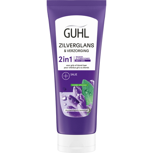 Guhl Zilverglans & Verzorging Anti-Geel Masker 200 ML