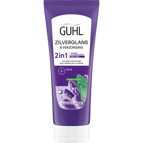 Guhl Zilverglans & Verzorging Anti-Geel Masker 200 ML