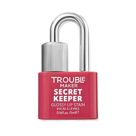 Trouble Maker Secret Keeper Lip Gloss Stain Top Secret Peach Nude