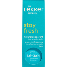 The Lekker Company Pepermunt & Rozemarijn Deodorant Crème 30 GR
