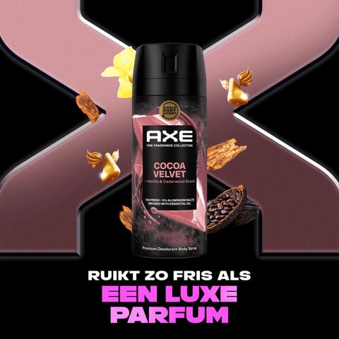 AXE Fine Fragrance Cocoa Velvet Deodorant Body Spray 150 ML