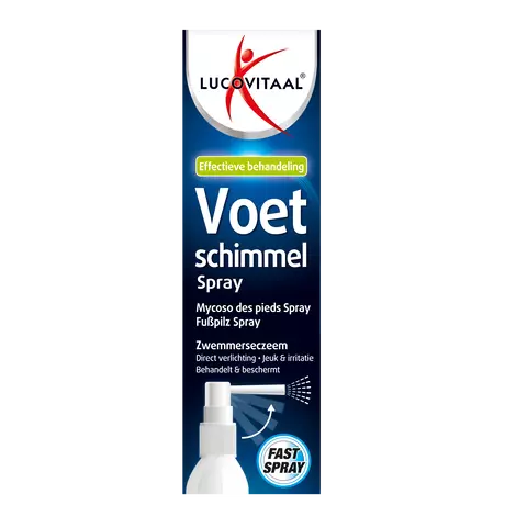 Lucovitaal Voetschimmel Zwemmerseczeem Spray 25 ml