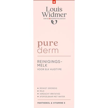 Louis Widmer Purederm Reinigingsmelk Licht Geparfumeerd 200 ML