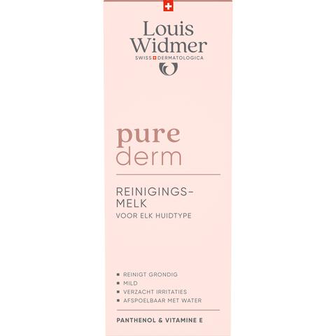 Louis Widmer Purederm Reinigingsmelk Licht Geparfumeerd 200 ML