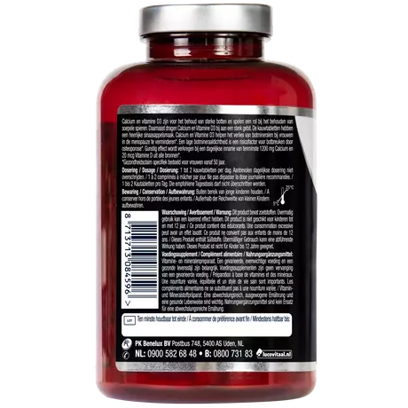 Lucovitaal Calcium & D3 800IE 500 mg Tabletten 90 stuks