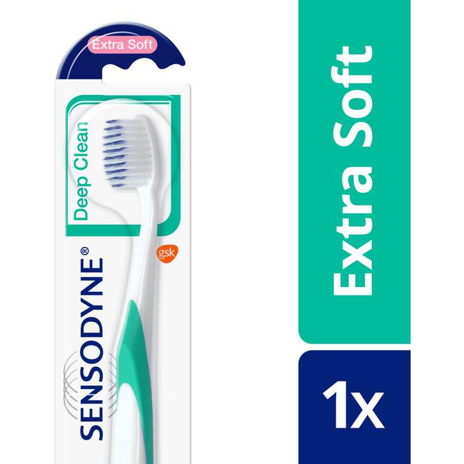 Sensodyne Deep Clean Extra Zachte Tandenborstel Gevoelige Tanden 1 stuk