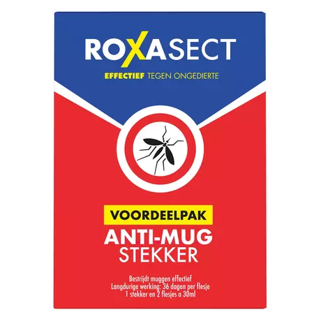 Roxasect Muggenstekker Incl. 2 Navullingen