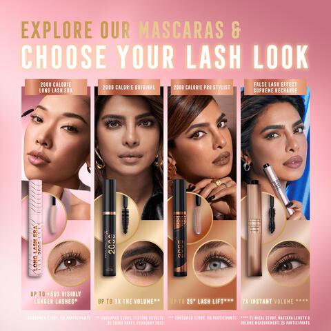 Max Factor 2000 Calorie Long Lash Era Mascara - Zwart - 001 Black