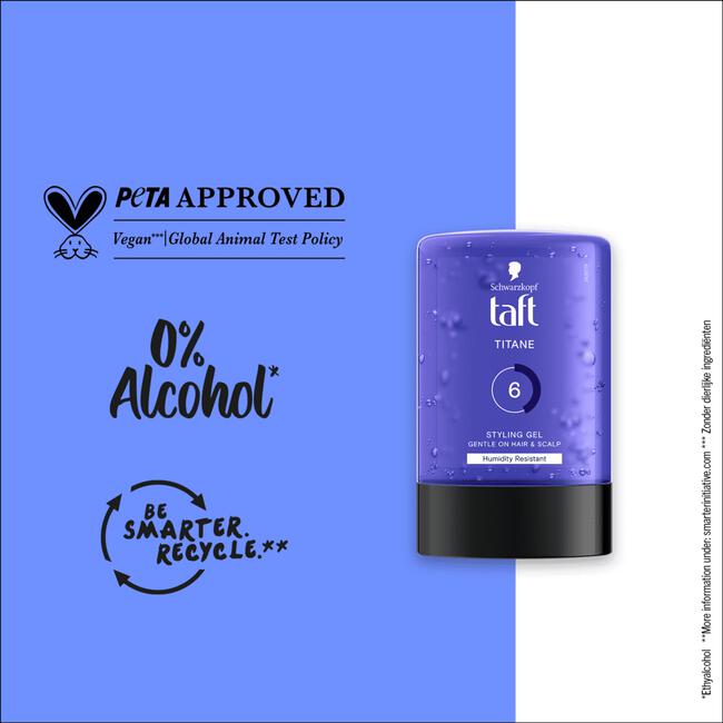 Taft Styling Gel Titane Gel 300 ML