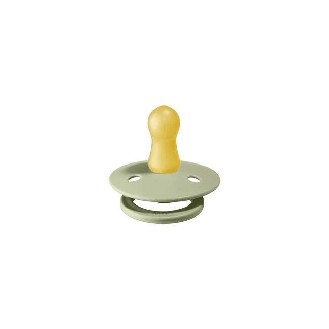 Bibs Fopspeen Two Pack Natuurlijk Rubber Ivory/Sage Maat 1