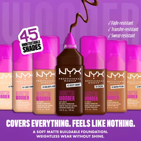 NYX Professional Makeup Make 'EM Wonder Foundation 32 Capuccino