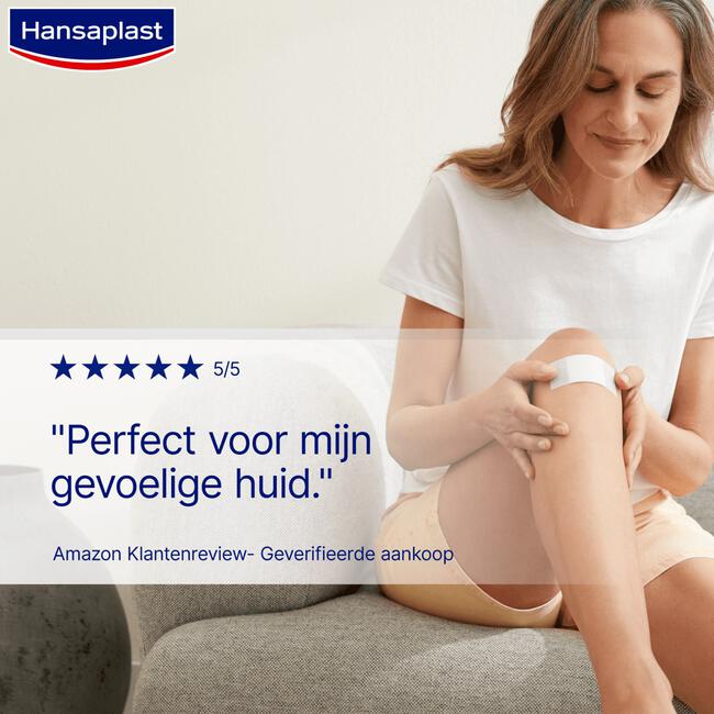 Hansaplast Sensitive Pleisterstrip 2 M x 6 CM