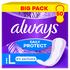 Always Dailies Protect Long 0 Parfum Big Pack