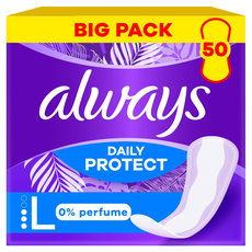 Always Daily Protect Inlegkruisjes Long 50 Stuks