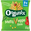 Organix Bio Veggie Groente Sticks 7+ Maanden 15 gram