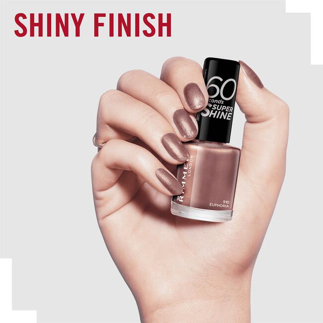 Rimmel London 60 Seconds Super Shine Nagellak 510 Euphoria