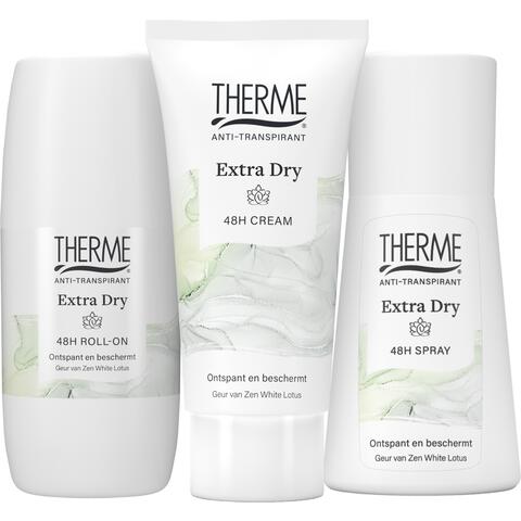 Therme Zen White Lotus Anti-Transpirant Extra Dry 48H Deodorant Roller 60 ML