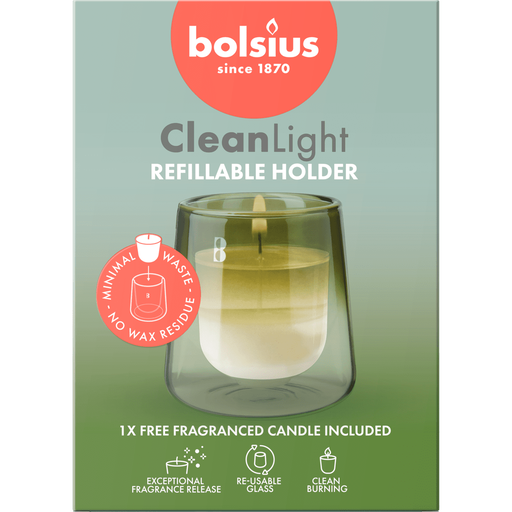 Bolsius Starterkit Clean Light Gardenia / Fig